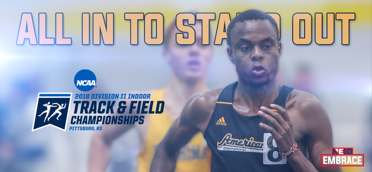 Embrace The Championship: 28 NE10 Student-Athletes to Compete at NCAA Indoor Track & Field Championships