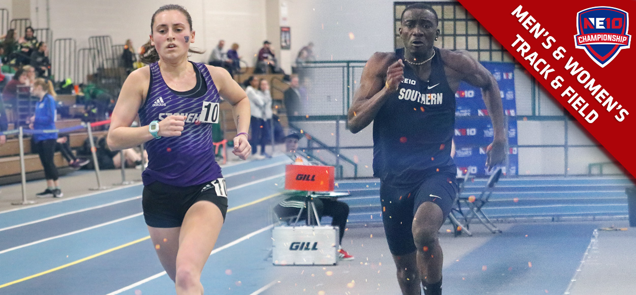 Southern Connecticut Men & Stonehill Women Lead After Day 1 of NE10 Championships