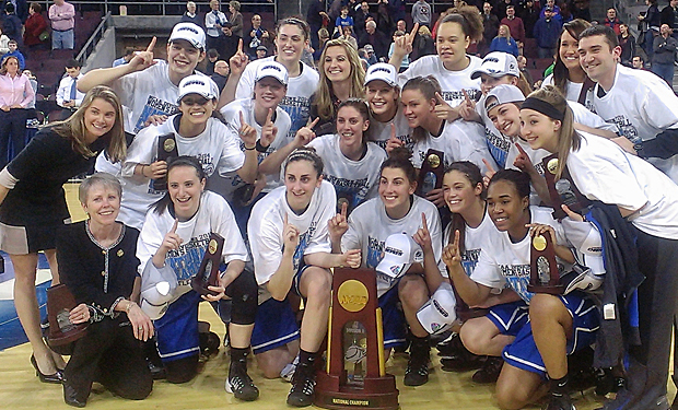 UNDEFEATED NATIONAL CHAMPS!: Stunning Comeback Gives Bentley Women's Basketball Perfect Season, First-Ever NCAA Title