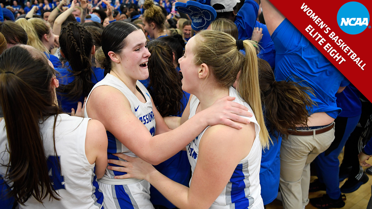 Assumption Women's Basketball Closes Historic Campaign with Elite Eight Loss