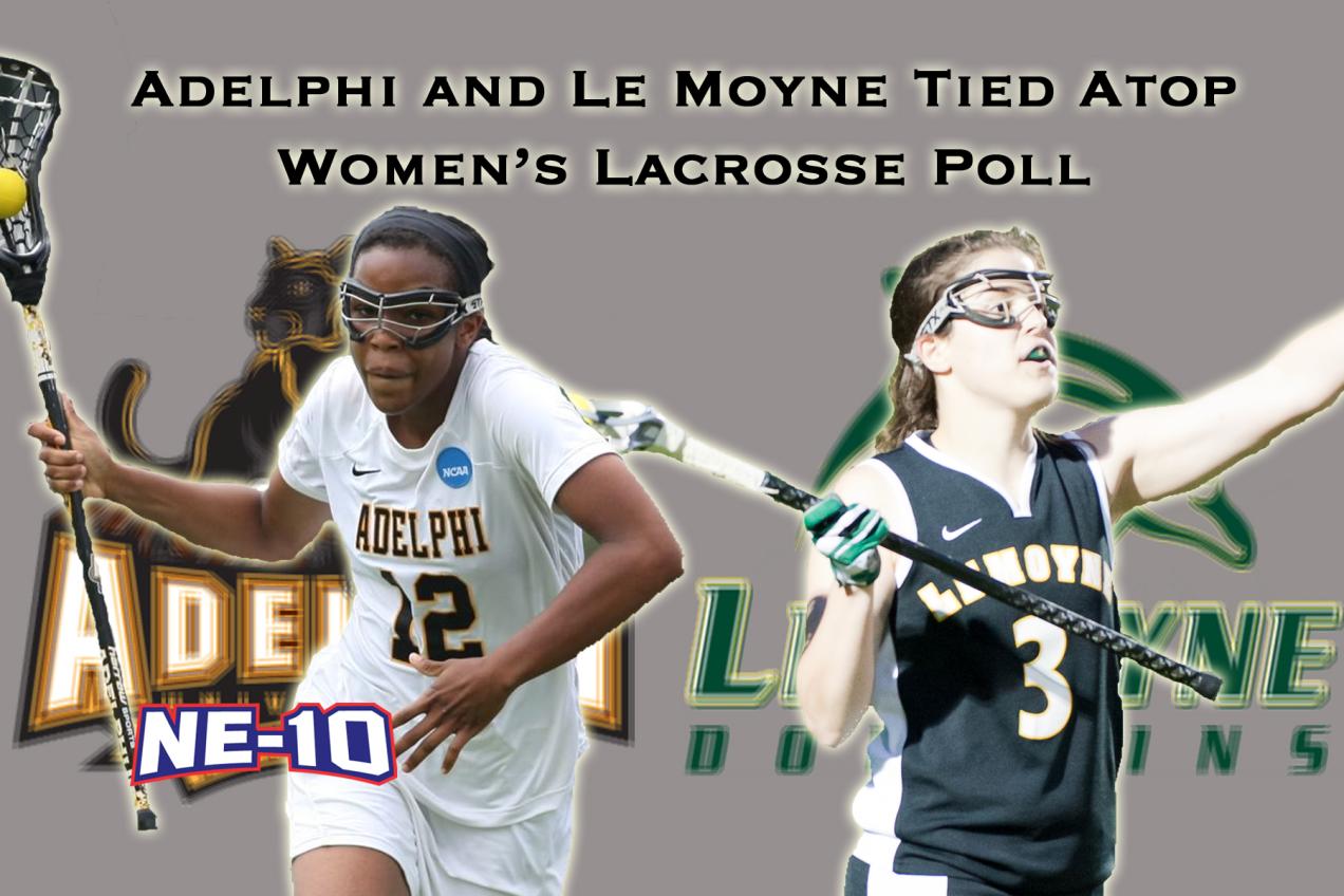 Adelphi and Le Moyne Tied for First in Women’s Lacrosse Preseason Poll