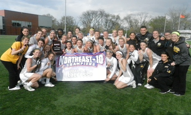 Adelphi Downs New Haven, 14-4, to Win 2014 Northeast Women's Lacrosse Championship