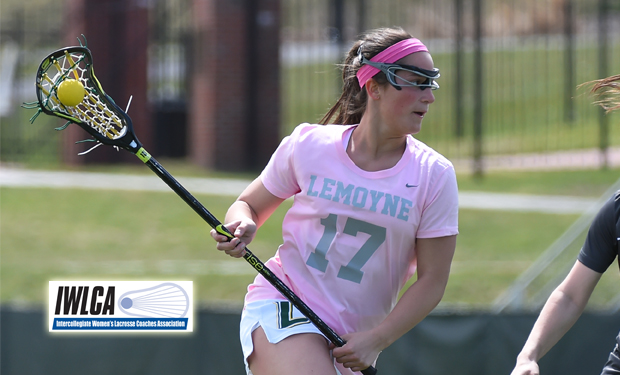 IWLCA Honors Le Moyne’s Geremia, New Haven’s Ast and Luca with Yearly Awards