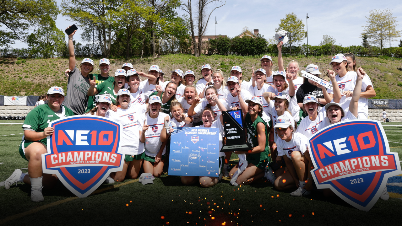 Le Moyne Claims Third NE10 Women's Lacrosse Title with 14-13 Win Over Pace