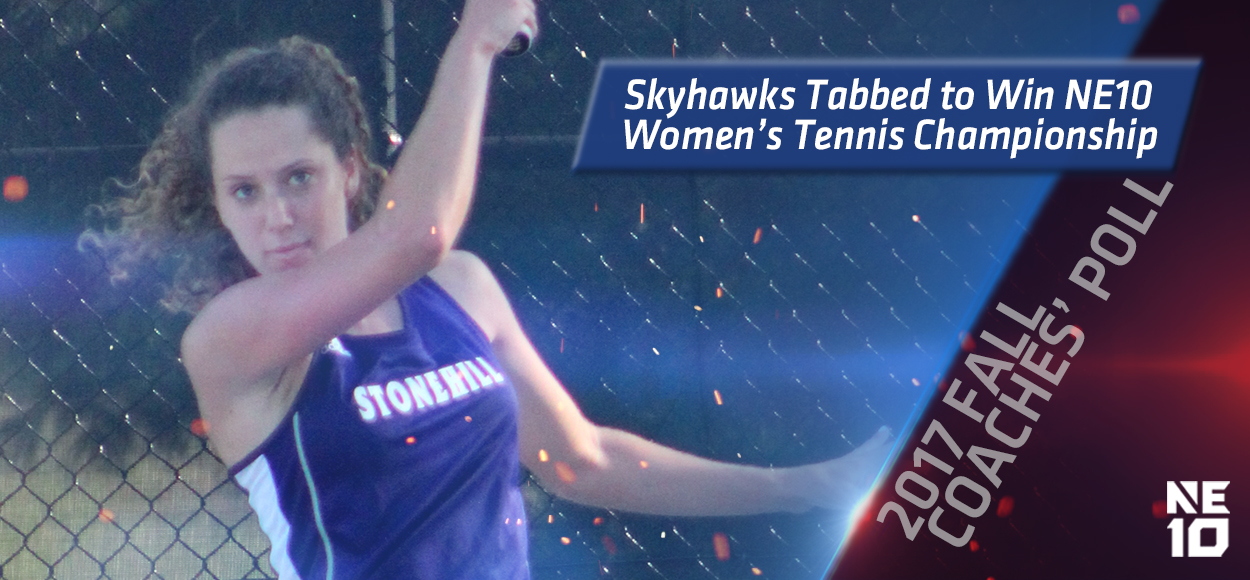 Stonehill Picked to Win NE10 Women's Tennis Championship by League's Coaches