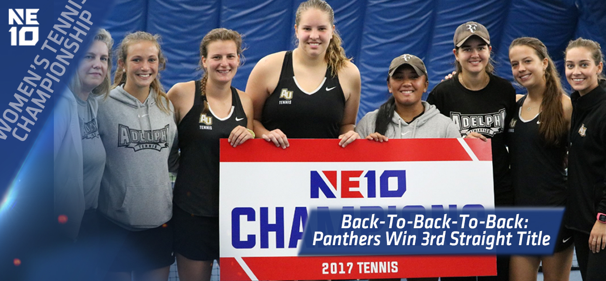 Embrace The Championship: Adelphi Three-Peat's as NE10 Women's Tennis Champions