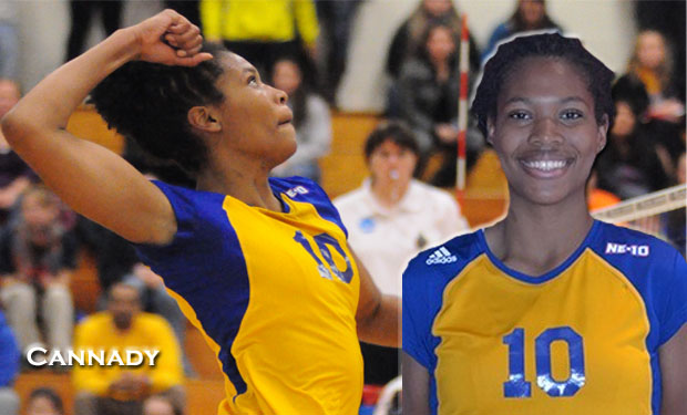 New Haven’s Amber Cannady Named Northeast-10 Volleyball Player of the Year